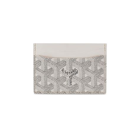 white goyard cardholder|Goyard card holder price 2024.